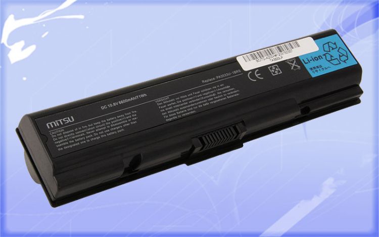 Akumulator / bateria  mitsu Toshiba A200, A300 (6600mAh)