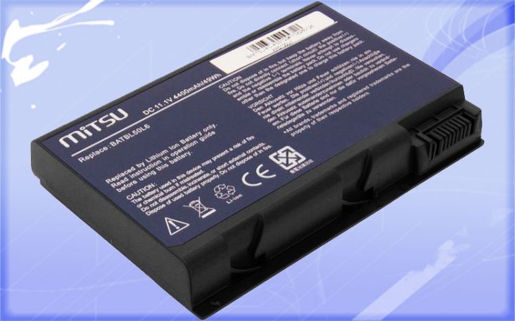Akumulator / bateria  mitsu Acer TM2490, Aspire 3100